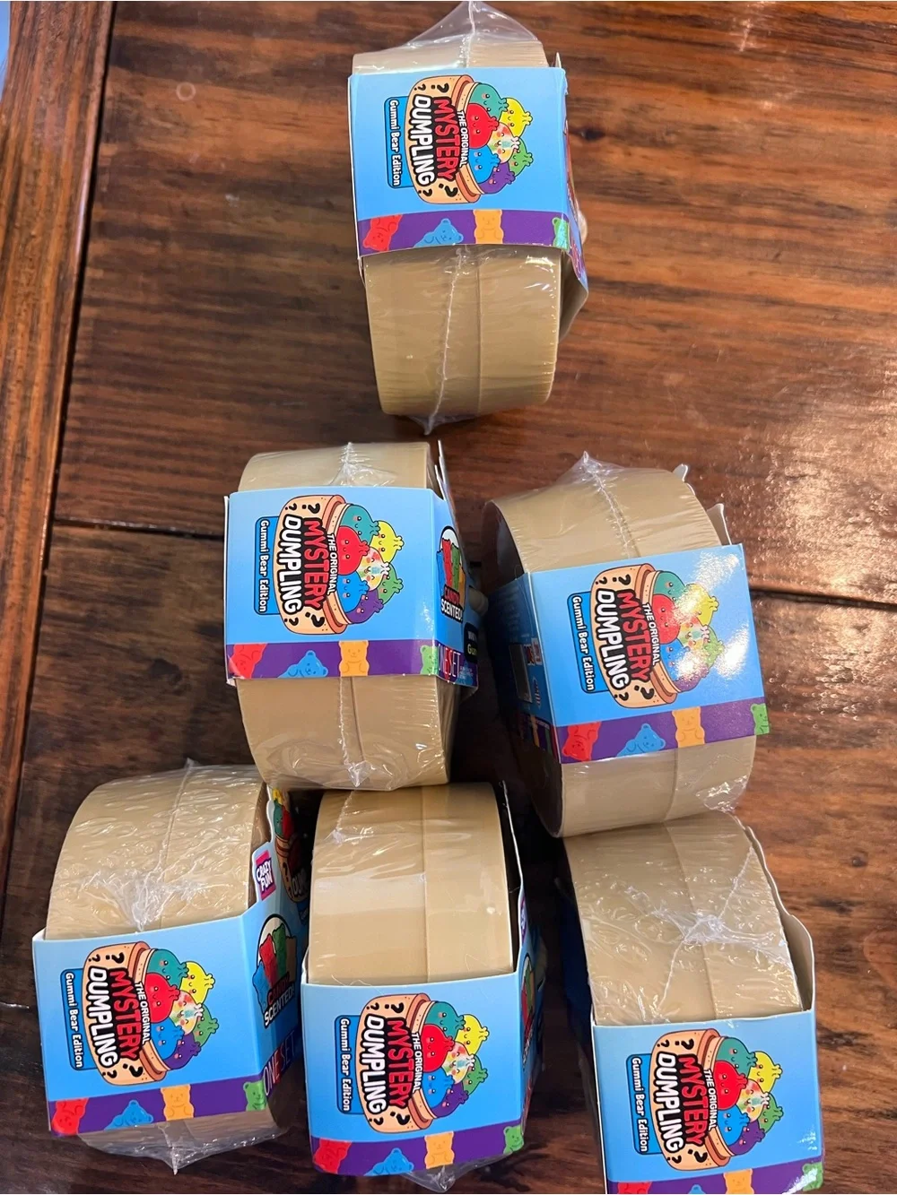 6pack Authentic RMS Gummi Bear Edition Dumplings 🧸💜🧸🧡🧸💚🧸💙🧸🩷